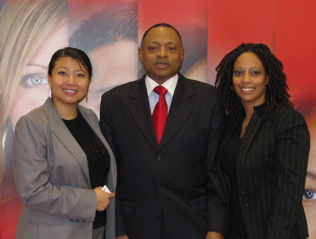 Chiu-Ting Wong,Stan Fleming,Sharleen Mascoll all with State Farm